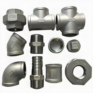 Giunto a Pagoda Filettato in Acciaio Inox 304/316 per Tubi Idrici/Tubi in Pelle Morbida Riduttore/Giunto Dritto Uguale - Product Image 6