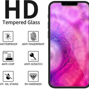 อุปกรณ์ป้องกันหน้าจอกระจกเ<span class=keywords><strong>ท</strong></span>มเปอร์สำหรับ iPhone 18 17 16 15 14 13 <span class=keywords><strong>PRO</strong></span> <span class=keywords><strong>MAX</strong></span> 2.5D ความแข็ง9H ฝาครอบอลูมิเนียมสูงครอบคลุมเต็มรูปแบบโดยตรงจากโรงงาน - Product Image 6