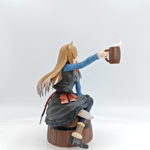 Figurine <span class=keywords><strong>Anime</strong></span> Spice and Wolf Holo, Nouveau Style, Fille Assise, Ornements Décoratifs pour Voiture, Jouet Tendance, Cadeau - Product Image 3