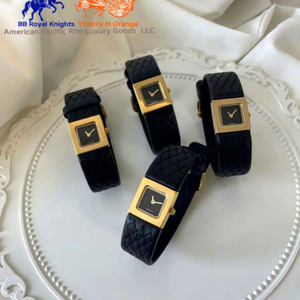 กำไลข้อมือแฟชั่นแบบมินิมอลลิสต์สำหรับผู้ชายสายหนังประดับคริสตัลแซฟไฟร์กันน้ำได้แบบลำลองหรูหราเครื่องประดับควอทซ์การเคลื่อนไหว - Product Image 1