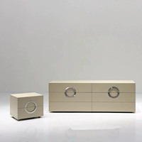 Console Shengxuan en laiton, faite à la main, durable, de luxe léger et moderne, avec panneau surélevé, pour salle à manger, chambre et salon, grand meuble de maison