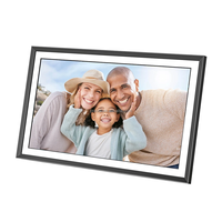 Cadre photo numérique WiFi 15.6 "HD IPS écran tactile écran IPS rotation automatique Photos vidéo Via Frameo cadres photo électroniques