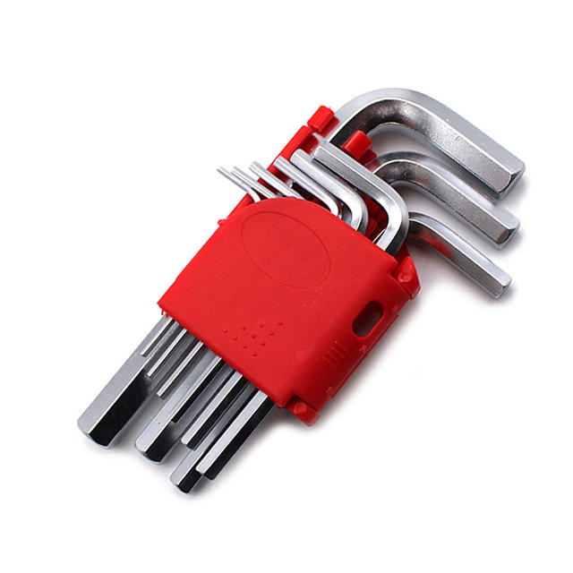 9 Pieces Square Head Hex Wrench Set Allen Wrench Set Ball Head Ball Head Torx Wrench Set Star