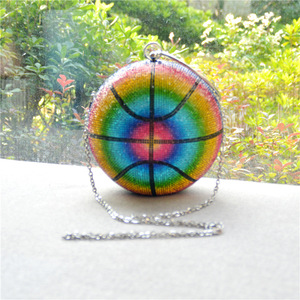 Diomo — sac à main avec bracelet strass pour femmes, logo personnalisé, chaînes, sac de <span class=keywords><strong>basket</strong></span>-ball, pochette de soirée, nouveau design, <span class=keywords><strong>2022</strong></span> - Product Image 5