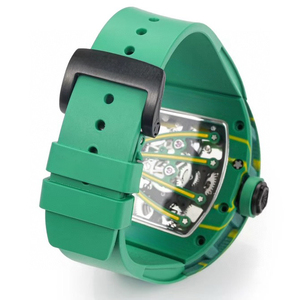 Montre mécanique tendance pour homme 2026, squelette tourbillon haut de gamme en fibre de carbone, idéale pour un style hip-hop - Product Image 6