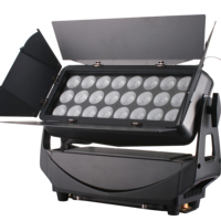 P6 bâtiment mur rondelle LED projecteurs ville couleur étanche 24 pièces 20W 4in1 IP65 éclairage de scène LED lumière de lavage