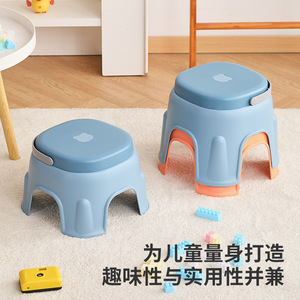 เก้าอี้พลาสติกสำหรับเด็กและผู้ใหญ่ หลายร้อยแบบ พร้อมฝาปิด สีฟ้า สีส้ม สำหรับห้องน้ำและห้องอาบน้ำ - Product Image 4
