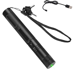 NBH <span class=keywords><strong>DR</strong></span>-501 USB lazer işaretçi 303 işaretçi yıldız yeşil şarj edilebilir düğme pil alüminyum alaşım 2000m aralığı 2 yıl garanti - Product Image 3