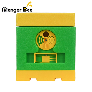 Nouvelle ruche de reproduction de reines Menger Bee HDPE+PP à 4 cadres avec panneau d'observation transparent et mangeoire pour l'apiculture - Product Image 1