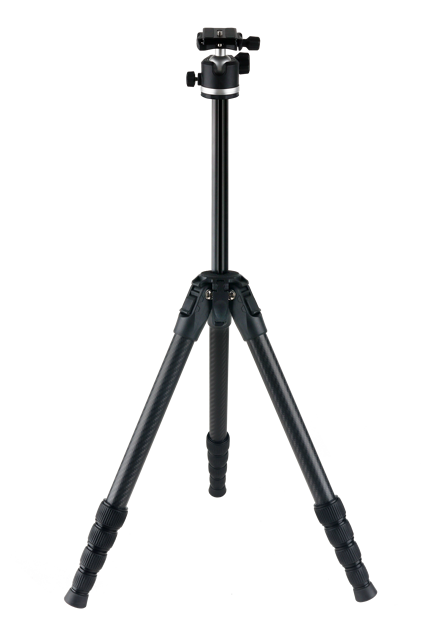 Professional Carbon Fiber Lightweight Tripod with Flip Lock 5000g Load Capacity Portable Design for Mobile & Camera Travel
