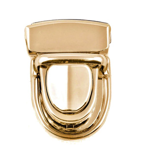 <strong>Hardware</strong> or for Silver Button Push Women Rectangle for Buckle Case 28Mm Press Clasp Bag <strong>Handbag</strong> Metal Gold Silver Lock - Product Image 2