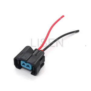 6189-0553 HX090 Female Waterproof Connector 2 Pin Fuel Injector Wire Harness For Honda Civic