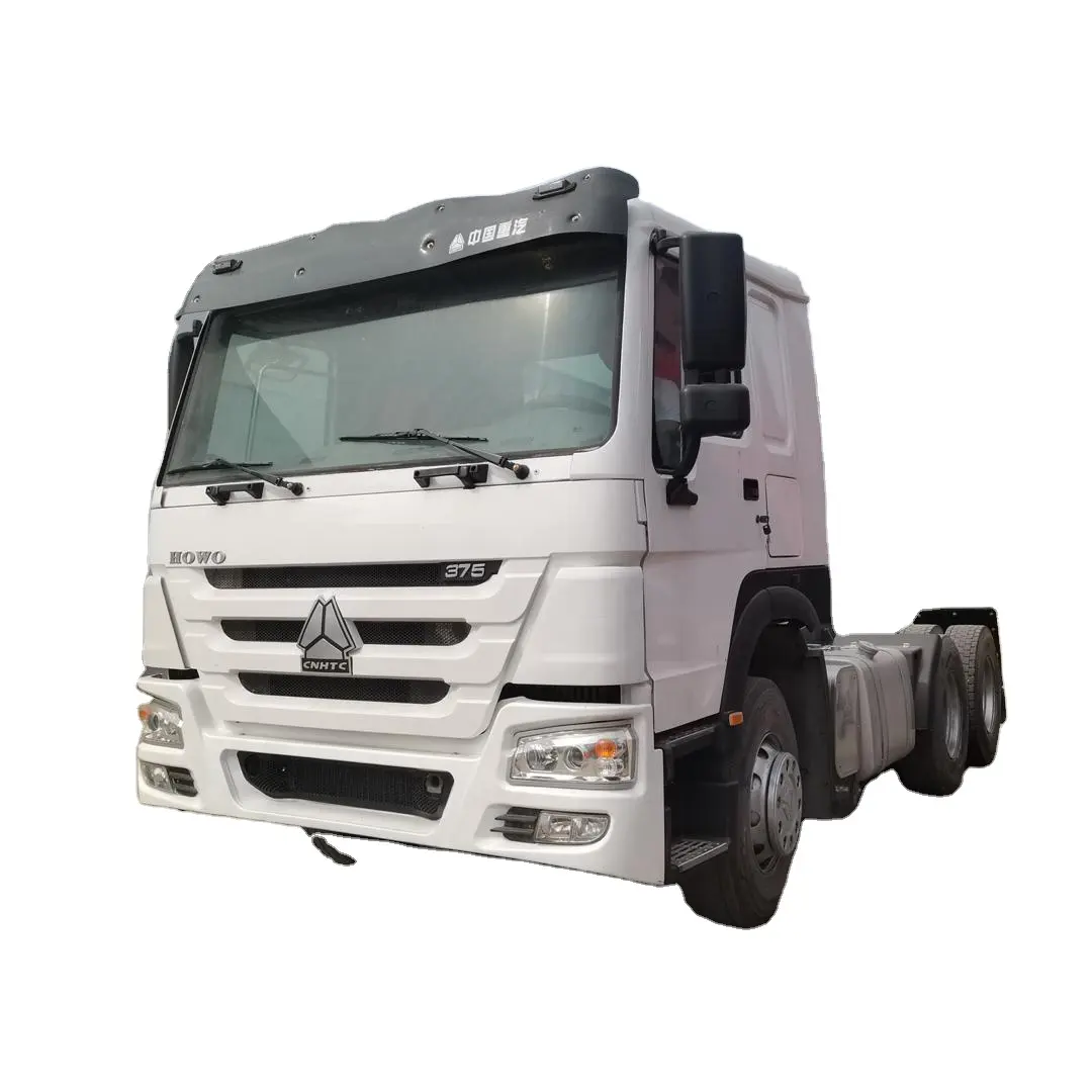 Haute qualité utilisé Sino Sinotruk HOWO 6x4 tête de camion 10 roues tête de remorque moteur principal remorquage cheval tracteur camion