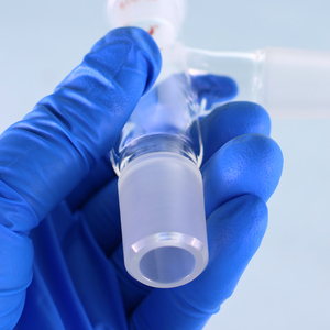 Adaptateur de distillation en verre borosilicate à 3 voies et à angle de 75 degrés, à paroi épaisse, personnalisé pour laboratoire de chimie, CS Labglass - Product Image 5