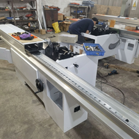 Scie à table coulissante de précision MJQ320EA 3200 mm pour le travail du bois, lame inclinable de 0 à 45 degrés