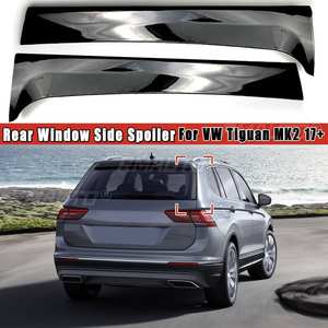 Aileron latéral de fenêtre arrière noir brillant Canards Splitter pour VW Tiguan MK1 2007 2008 2009 2010 2011 2012-2016 / pour MK2 2017+ - Product Image 1