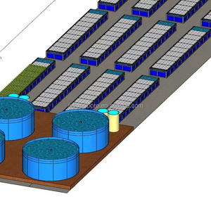 カスタマイズ可能な魚用アクアポニックスシステム｜ラフトベッド・アクアポニックスタンク - Product Image 1