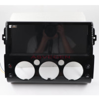 Toptan araç DVD oynatıcı oynatıcı Toyota FJ CRUISER için Usb GPS navigasyon indir uygulaması formatı desteği radyo çalar