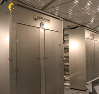 Nouveau prix usine – Système de cages à poulets galvanisées à chaud à double alimentation latérale, haute productivité, pour fermes avicoles