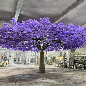 <span class=keywords><strong>Rouge</strong></span> blanc 9ft grand arbre à fleurs de <span class=keywords><strong>cerisier</strong></span> sakura arbre 3-5m rose cerise artificielle pour mur fausse fleur arbres artificiels - Product Image 6