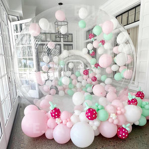 <span class=keywords><strong>Maison</strong></span> gonflable de rebond de bulle de décoration de fête dômes clairs gonflables tente d'enfants tente pleine d'entrain tente gonflable de dôme de ballon - Product Image 1