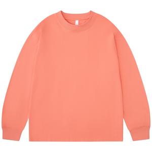 Camiseta de Algodón Grueso Personalizada de Alta Calidad para Hombre, Lisa, para Gimnasio, con Bordado, Impresión de Logotipo, Costuras, Manga Larga - Product Image 2