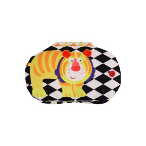 Adorable livre en tissu de bébé doux et sûr sur le thème des animaux de forme ovale pour les petits bébés - Product Image 5