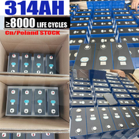 Celda de Batería Lifepo4 QSO 314Ah 330Ah DDP Eu Grado A 3.2V 314 340 AH 340Ah Calb/Hitium/Cornex Litio 314Ah