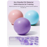 Balle de massage compacte en silicone COMANA pour tissus profonds, soulagement musculaire après l'entraînement, impression de logo personnalisée, faible MOQ pour la récupération en salle de sport