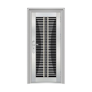 Puertas Reforzadas de Acero Inoxidable de Buena Calidad y Ecológicas para Edificios Residenciales, <span class=keywords><strong>Precio</strong></span> Directo de Fábrica - Product Image 3