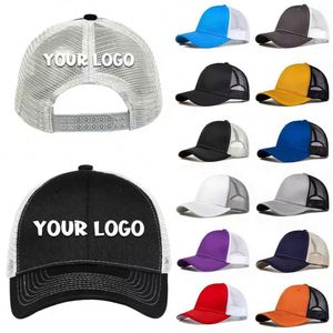 Gorras Trucker Personalizadas con Logotipo, Estilo Deportivo Urbano, 6 Paneles, Unisex, Algodón y Poliéster, Doble Hebilla, para Todas las Temporadas, China - Product Image 1