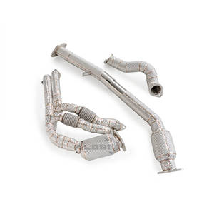 Colector de Escape para Subaru BRZ 2.4 2020-2024, Tubo de Bajada de Alto Flujo SS304 con Tubo Frontal <span class=keywords><strong>Aislante</strong></span> Térmico y Tubo en Forma de S - Product Image 2