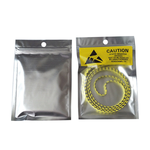 Ziplock-bolsas de celofán resellables, mini cable pequeño, accesorios electrónicos, embalaje con cremallera, cierre con logotipo - Product Image 5