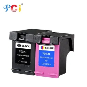 PCI 703 XL 703XL ตลับหมึกอิงค์เจ็ทสีที่ผลิตใหม่เข้ากันได้สำหรับ HP703สำหรับ HP Deskjet D730 F735ข้อดีของหมึก K109a