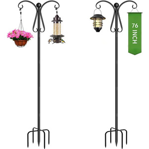 Toutes sortes de crochet de <span class=keywords><strong>mouton</strong></span> d'art de jardin en métal d'usine; Crochet de lampe de cour en fer; Crochet de berger à cinq <span class=keywords><strong>pattes</strong></span>. - Product Image 1