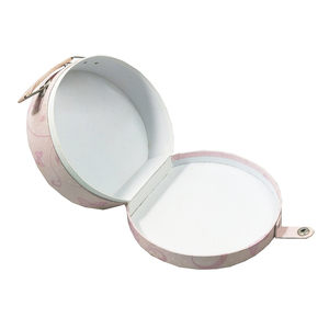 ZL Personalizzato Confezione regalo Rosa Valigia di Cartone Manico In Metallo Pulsante di Blocco Dei Monili Dei Capelli di Imballaggio Della Caramella Scatola di Cerimonia Nuziale di Stampa Del Fiore di Lusso - Product Image 3