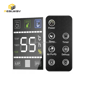 Premium 2200ml <b>Dehumidifier</b> for Home Remote Controlled Sleep Mode LED Display 24hours Timer Auto Shut Europe Uk Us Led Dehumidif - Product Image 3