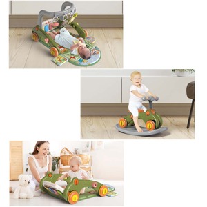 <span class=keywords><strong>Tapis</strong></span> d'éveil 6-en-1 YRB Baby avec trotteur, <span class=keywords><strong>voiture</strong></span> à enfourcher, chariot et cheval à bascule pour bébés et enfants - Product Image 4