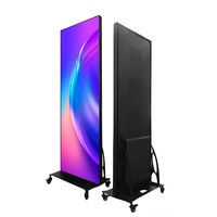 Écran LED publicitaire pour événements, affichage HD P1.86, portable pour stand publicitaire de salon professionnel