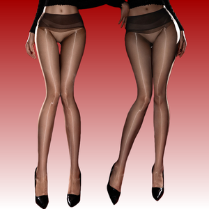 <span class=keywords><strong>Collants</strong></span> de compression fins <span class=keywords><strong>en</strong></span> nylon et élasthanne pour <span class=keywords><strong>femmes</strong></span>, été, 0d, vidéo japonaise gratuite, huile brillante, 360 sans couture, transparent, cuisse - Product Image 4