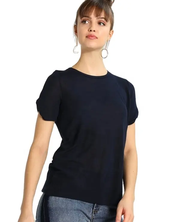 מכירה חמה חולצות טריקו גרפיות לנשים חולצות כותנה שרוולים קצרים בגדי קיץ לנשים