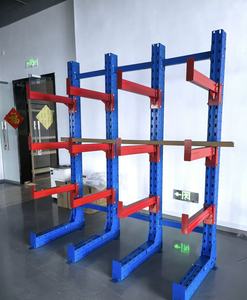 Jincanglian JCL-CH01 Yellow Blue Heavy Duty Corrosion Protected Steel Cantilever Tube Rack Warehouse Pipe <b>Racking</b> Cantilever - Product Image 2