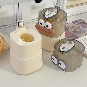 Creative <b>Toothpick</b> Storage Box Automatic Pop-up <b>Toothpick</b> Box Home Living Room Dining Room Push-type <b>Toothpick</b> Holder - Product Image 4