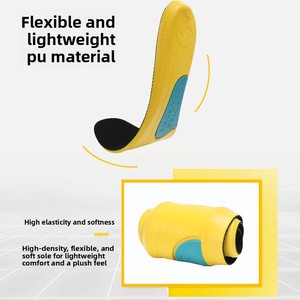 Athletic PU <strong>Shoe</strong> Pads Shock Absorption <strong>Inner</strong> <strong>Sole</strong> Arch Support Running Inserts Cushion Sports Insoles for <strong>Shoes</strong> Men Women - Product Image 4