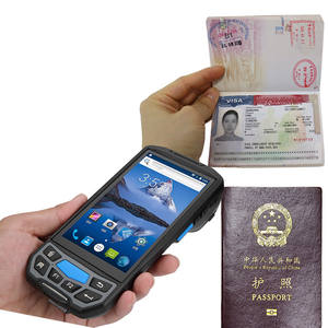 Nfc rfid de datos 4G de Android Mobile código QR lectura MRZ <span class=keywords><strong>pasaporte</strong></span> <span class=keywords><strong>lector</strong></span> inalámbrico 2d escáner de código de barras - Product Image 1
