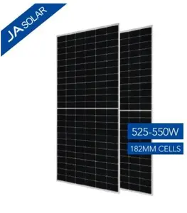 Panneau solaire JA JAM54D40 410W 415W 420W 425W 430W 435W JA N Type bifacial double verre Panneau solaire