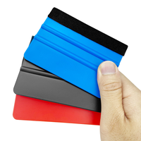 Spatules de sérigraphie personnalisées avec logo, outils applicateurs en feutre plastique, kits de films vinyles avec feutre remplaçable