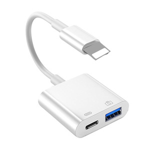 Adaptador OTG 2 en 1 Compatible con iPhones y Cable USB 3.0, Admite Carga PD para Teléfonos Móviles - Product Image 4