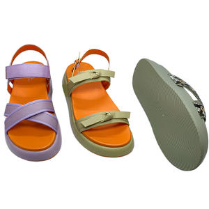 صنادل نسائية صيفية متعددة الاستخدامات للعمل، أحذية نسائية أنيقة ومريحة بكعب - Product Image 3