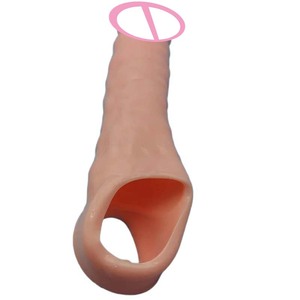 Silicona dragón bloqueo esperma anillo mágico invisible pene manga reutilizable piel color <span class=keywords><strong>condones</strong></span> para hombres - Product Image 5